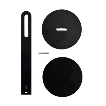 SPIN-IT paper towel holder - Black - RIG-TIG