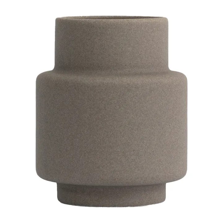 Hurricane vase M Ø12 - Dark Stone - Ro Collection