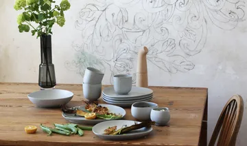 Plate no, 34 2-pack - Ash grey - Ro Collection