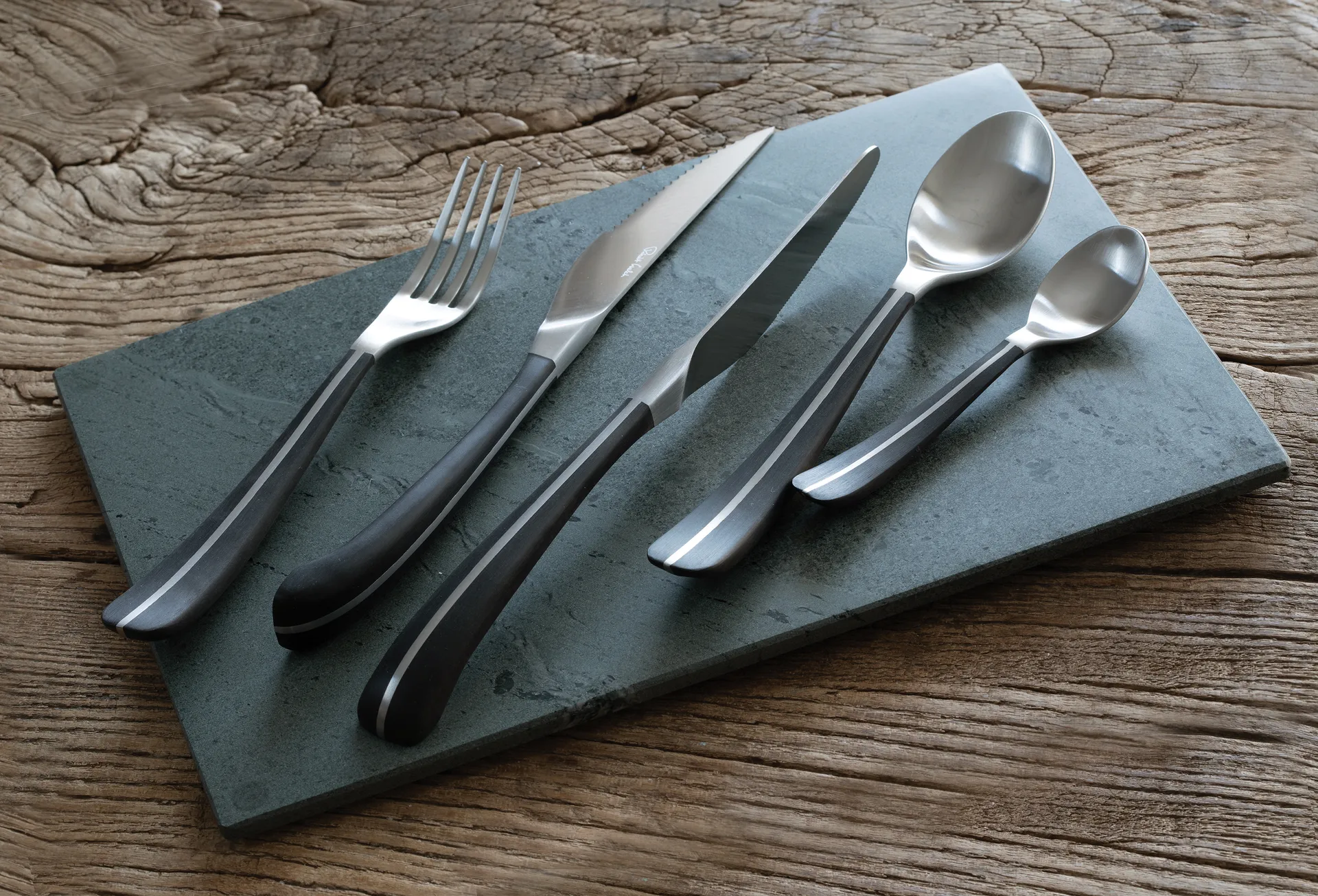 Contour fork, black Robert Welch