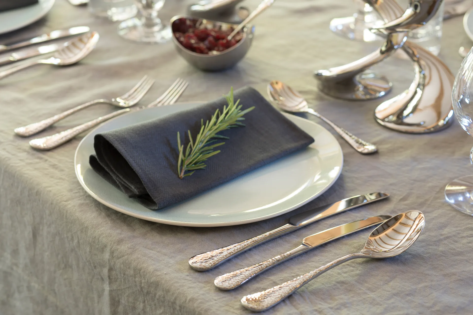 Honeybourne cutlery set 42 pieces, Stainless steel Robert Welch
