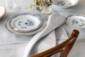 Ostindia table cloth 145x270 cm - Blue - Rörstrand