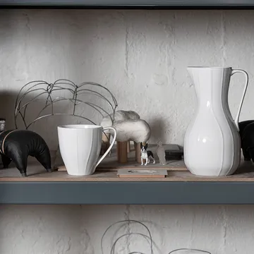 Pli Blanc mug 34 cl - white - Rörstrand