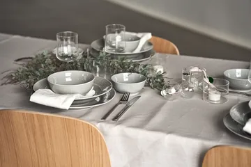 Swedish Grace bowl small 6-pack Mist (grey) - Rörstrand
