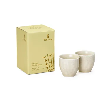 Swedish Grace egg cup 2-pack - Oat - Rörstrand