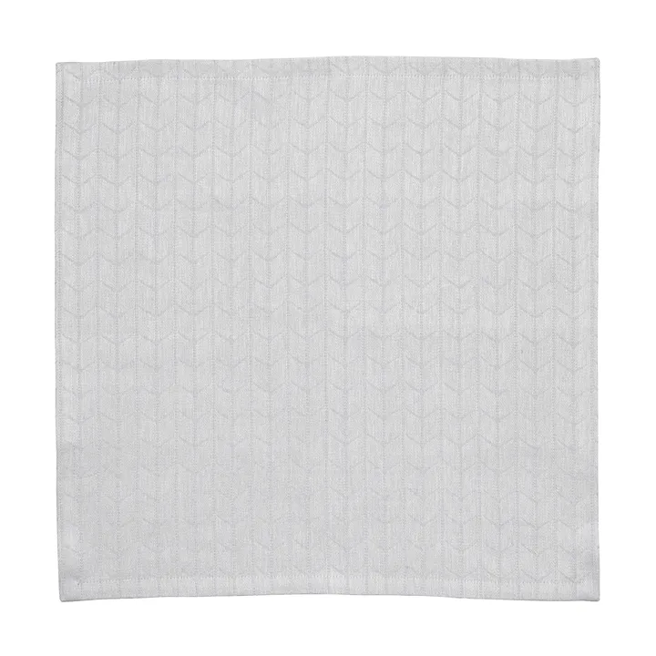 Swedish Grace fabric napkin 45x45 cm - fog - Rörstrand