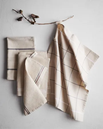 Alpha kitchen towel 50x70 cm - Sand - Rosendahl