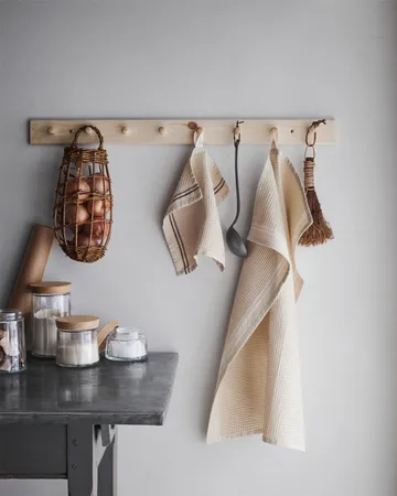 Alpha kitchen towel 50x70 cm - Sand - Rosendahl