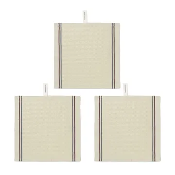 Delta dishcloth 30x30 cm 3-pack - Sand - Rosendahl