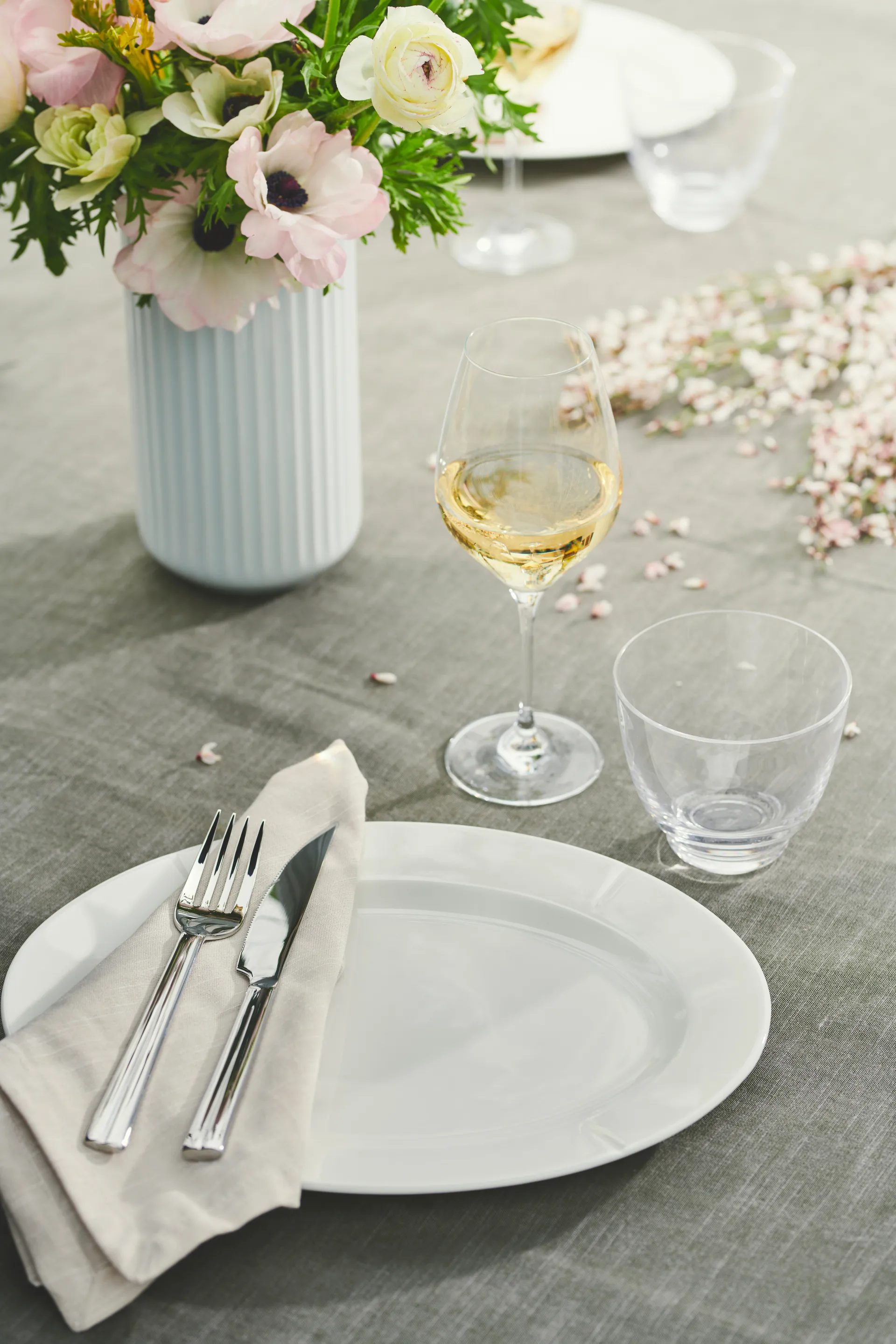 Grand Cru Soft dinnerware set white 16 piece, White Rosendahl
