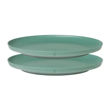 Grand Cru Take melamine plate Ø26 cm 2-pack - Mid green - Rosendahl