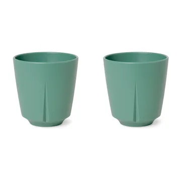Grand Cru Take mug 30 cl 2-pack - Mid green - Rosendahl