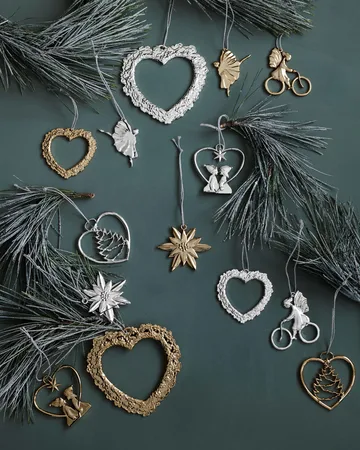 Karen Blixen Christmas decoration Dancer - Silver - Rosendahl