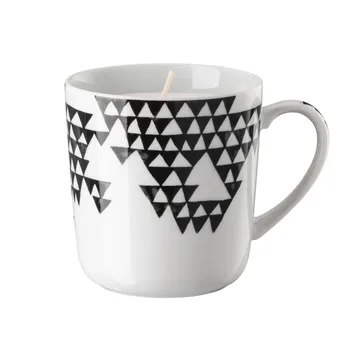 Magic Garden Black Seeds lighti mug - white-black - Rosenthal