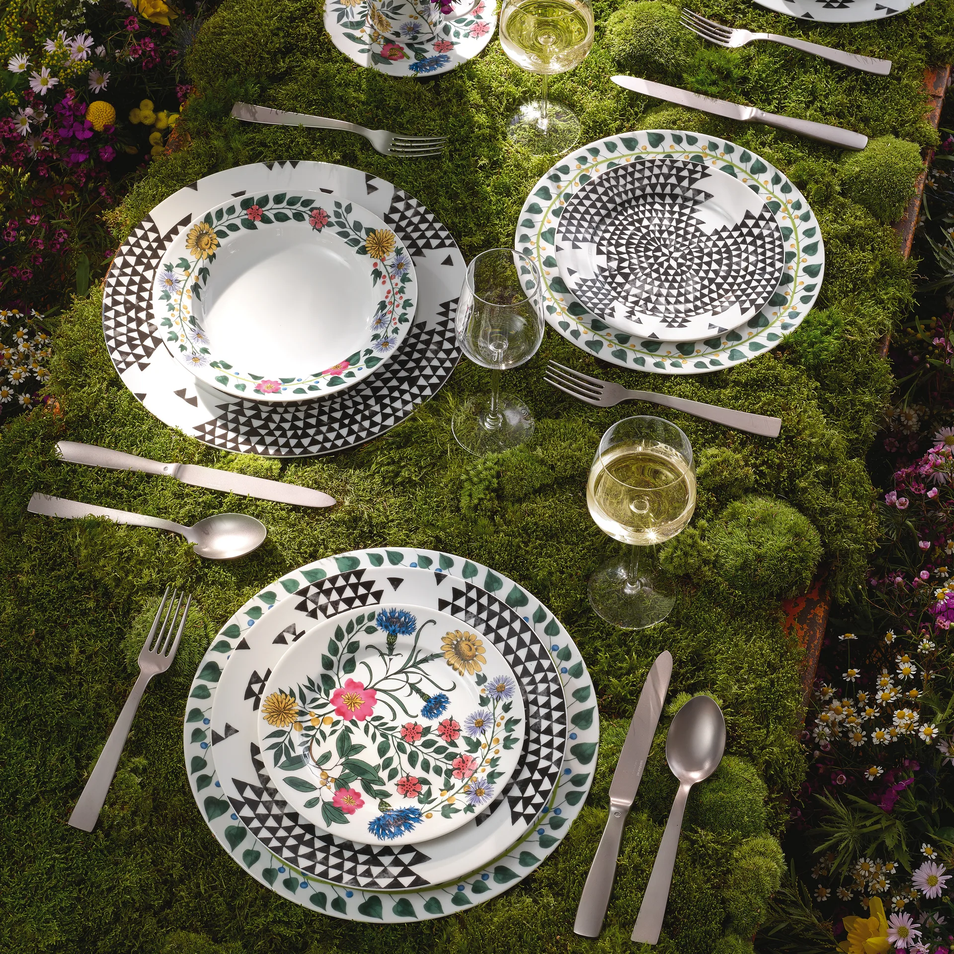 Magic Garden Blossom plate 21 cm, multi Rosenthal