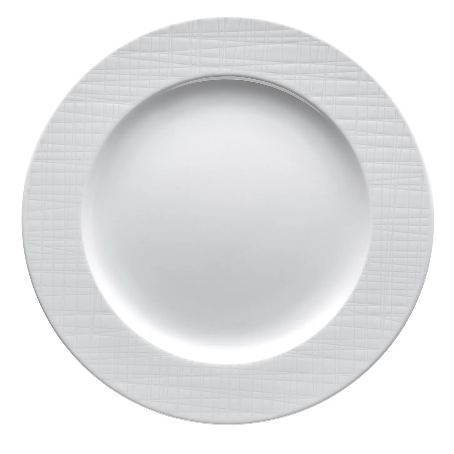 Mesh Rim plate 23 cm, White Rosenthal