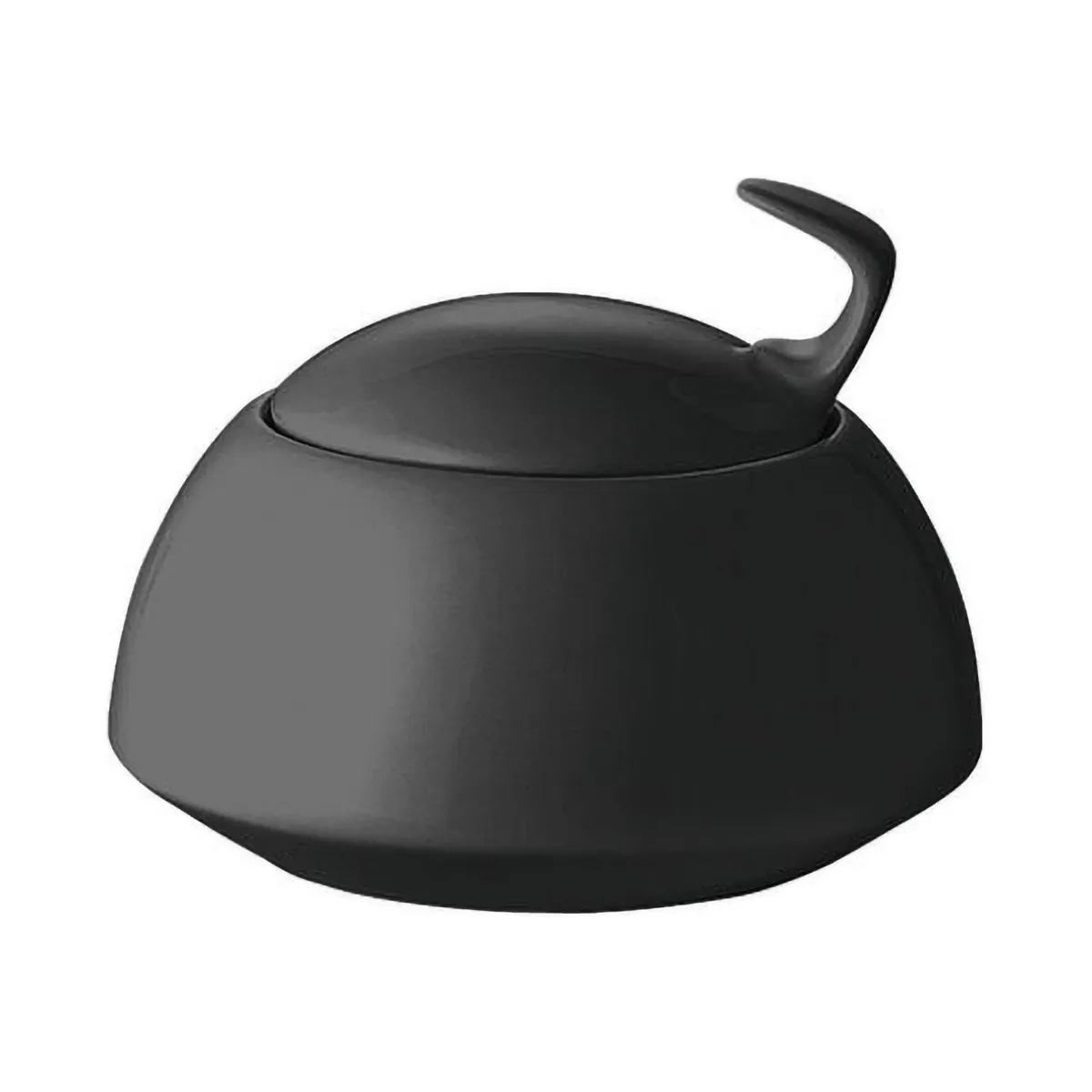 TAC Gropius sugar bowl Ø9.7 cm, Black Rosenthal