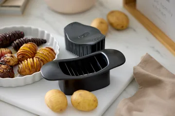 Classic hasselback cutter - Black - Rosti
