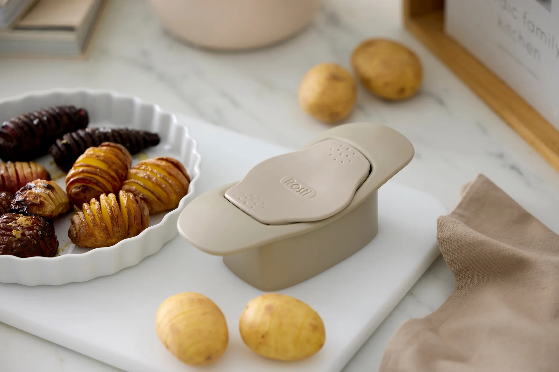 Classic hasselback cutter, Hummus Rosti