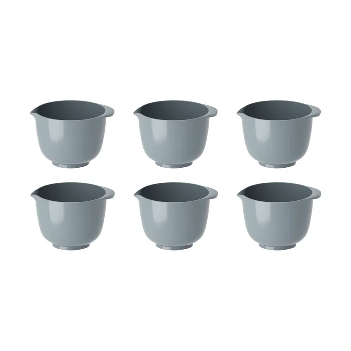 Margrethe mini bowl 25 ml 6-pack - Dusty blue - Rosti
