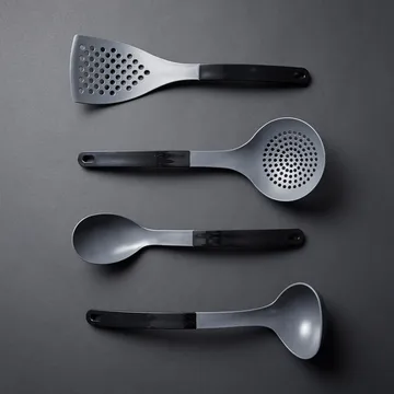 Optima kitchen utensils 4 pieces - black - Rosti