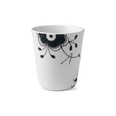 Black Fluted Mega thermal mug, 29 cl Royal Copenhagen