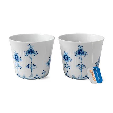 Blue Elements mug 2-pack, 25 cl Royal Copenhagen