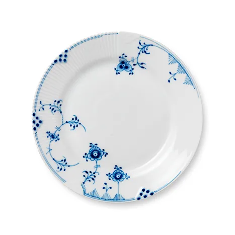 Blue Elements plate, Ø 22 cm Royal Copenhagen