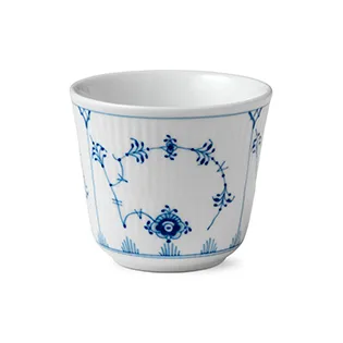 Blue Fluted Plain thermal mug - 26 cl - Royal Copenhagen