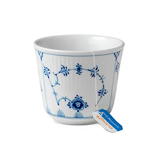 Blue Fluted Plain thermal mug - 26 cl - Royal Copenhagen