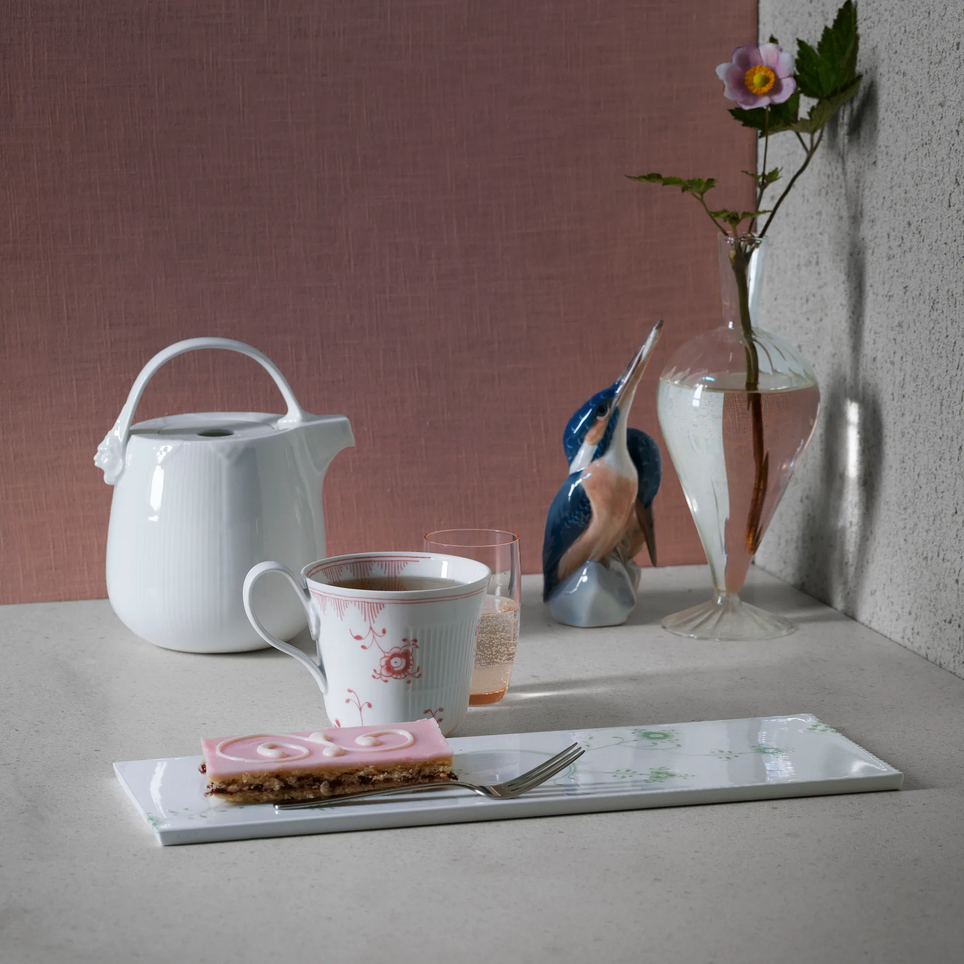 Multicoloured Elements serving tray, 36 cm Royal Copenhagen