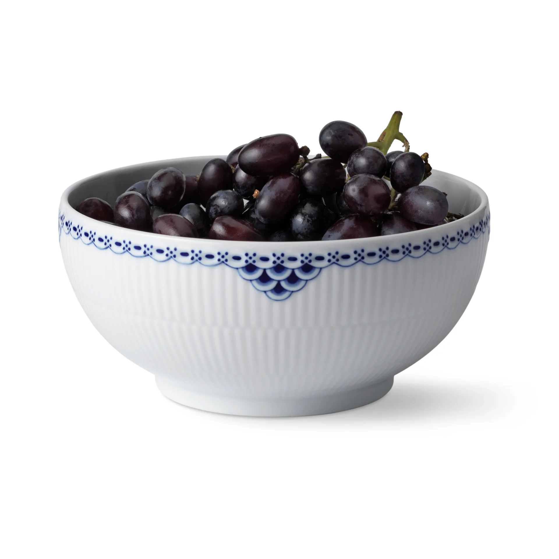Princess bowl 18 cm, White-blue Royal Copenhagen