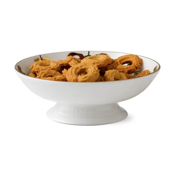 Star Fluted Christmas bowl on stand - 6 cm - Royal Copenhagen