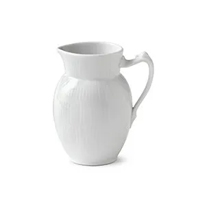 White Fluted jug - 38 cl - Royal Copenhagen