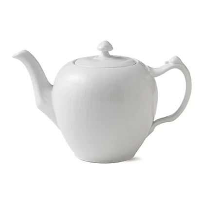 White Fluted teapot, 100 cl Royal Copenhagen