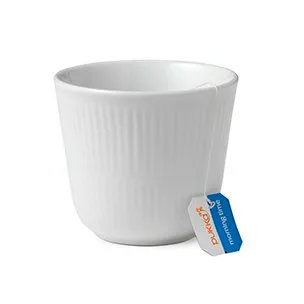 White Fluted thermal mug, 26 cl Royal Copenhagen