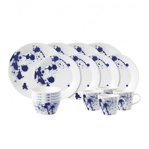 Pacific plate set 16 pieces, splash Royal Doulton