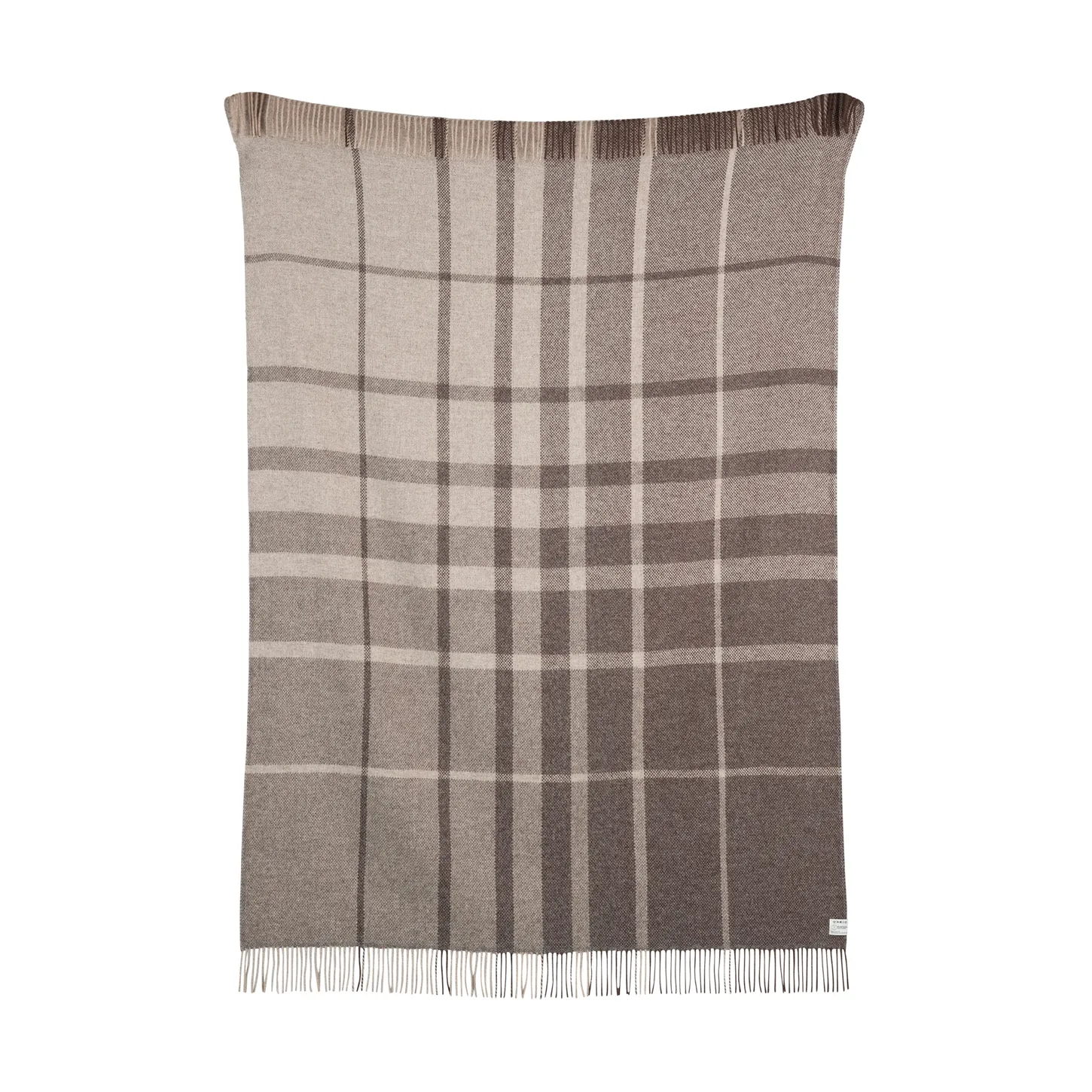 Filos throw 145x220 cm, Grey Røros Tweed
