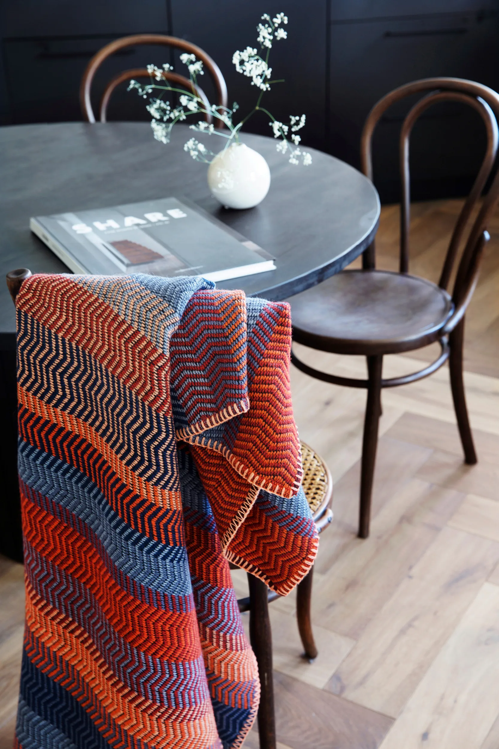 Fri blanket 150x200 cm, Late fall Røros Tweed