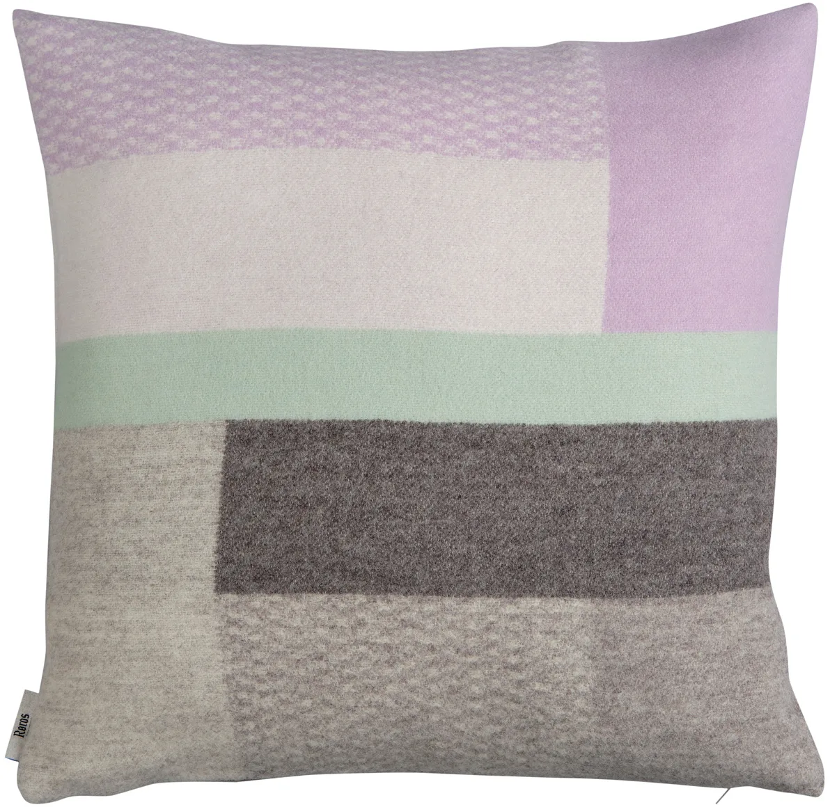 Mikkel cushion 50x50 cm, Grey Røros Tweed
