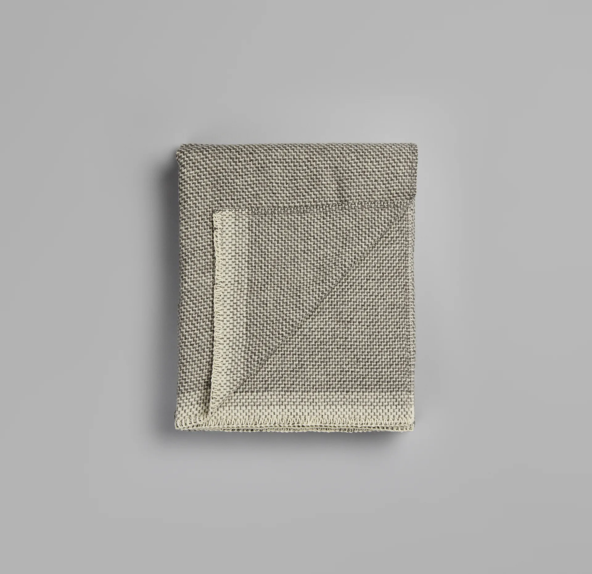 Una blanket 150x200 cm, Grey Røros Tweed