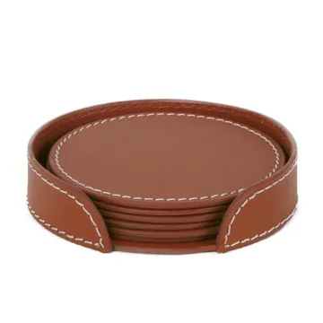 Ørskov coaster 6-pack - cognac - Ørskov