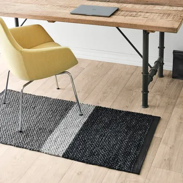 Landscape wool rug 65x135 cm - Gravel - Rug Solid