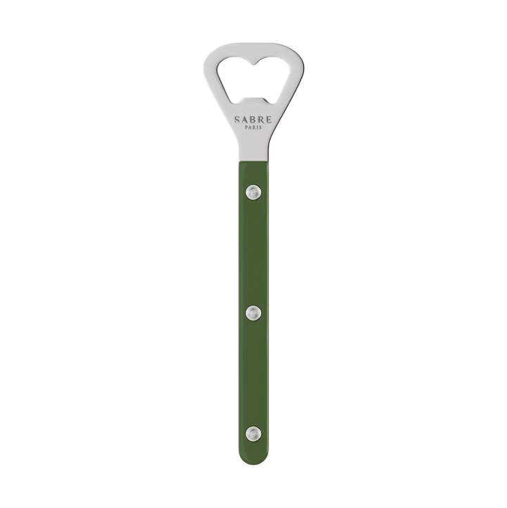 Bistrot solid bottle opener 16 cm - Green - SABRE Paris