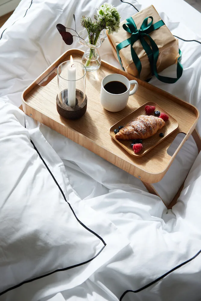 Carl pillowcase 50x60 cm, White Sagaform