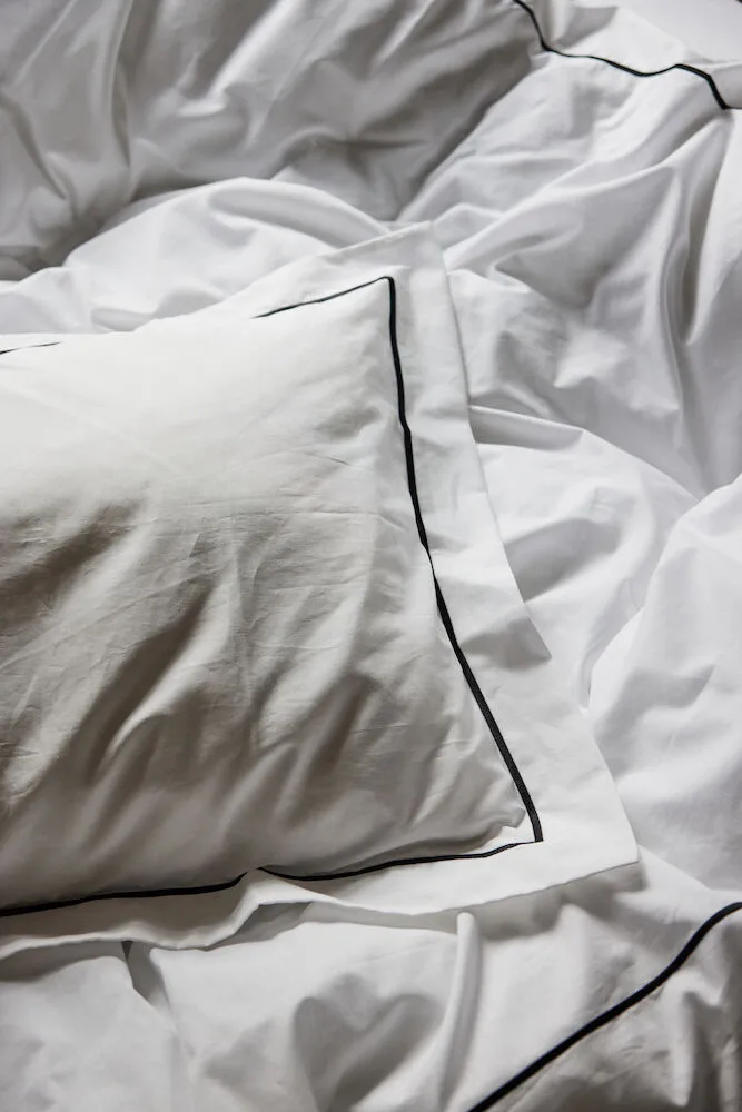 Carl pillowcase 50x60 cm, White Sagaform