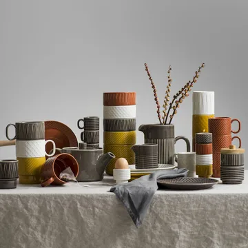 Coffe & More coffee mug - terracotta - Sagaform