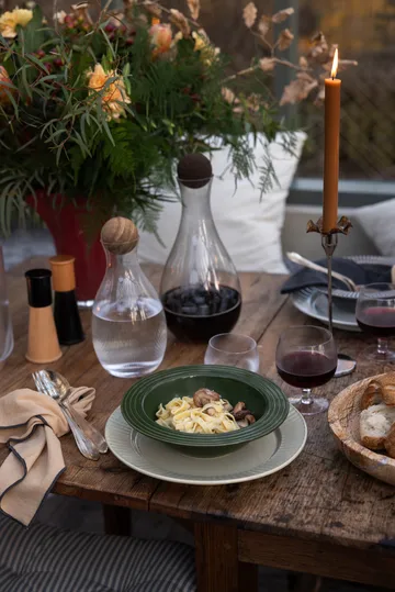 Coffee & More deep plate Ø22 cm - Green - Sagaform
