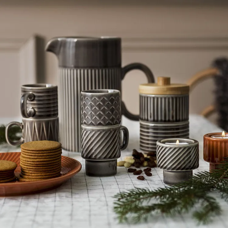 Coffee & More pot 1 l, Grey Sagaform