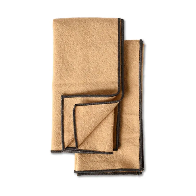 Edith napkin 45x45 cm 2-pack, Beige Sagaform